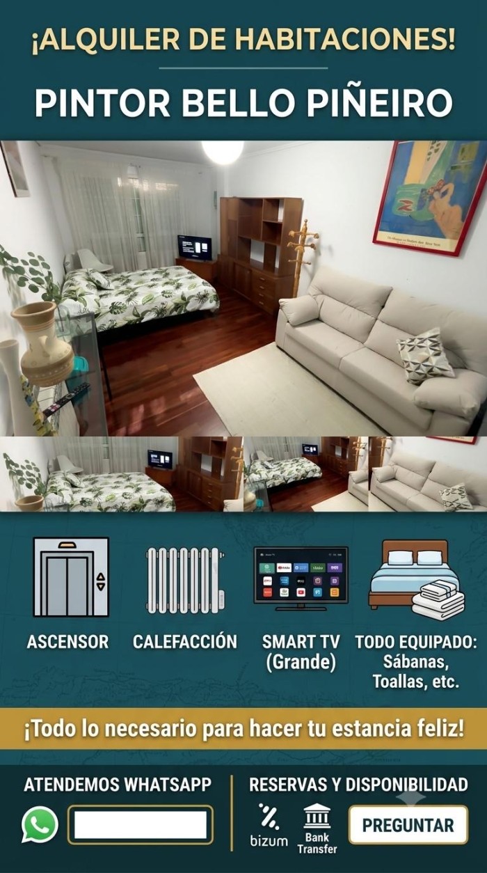 CHAMBRES À FERROL AVEC OPTION POUR LA CLIMATISATION profile photo