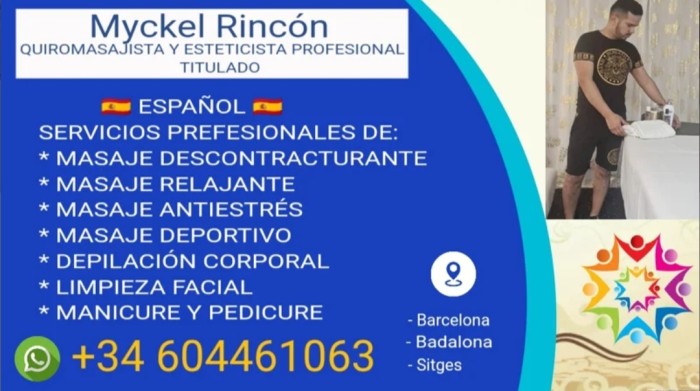MYCKEL QUIROMASAJISTA PROFESIONAL TITULADO. profile photo