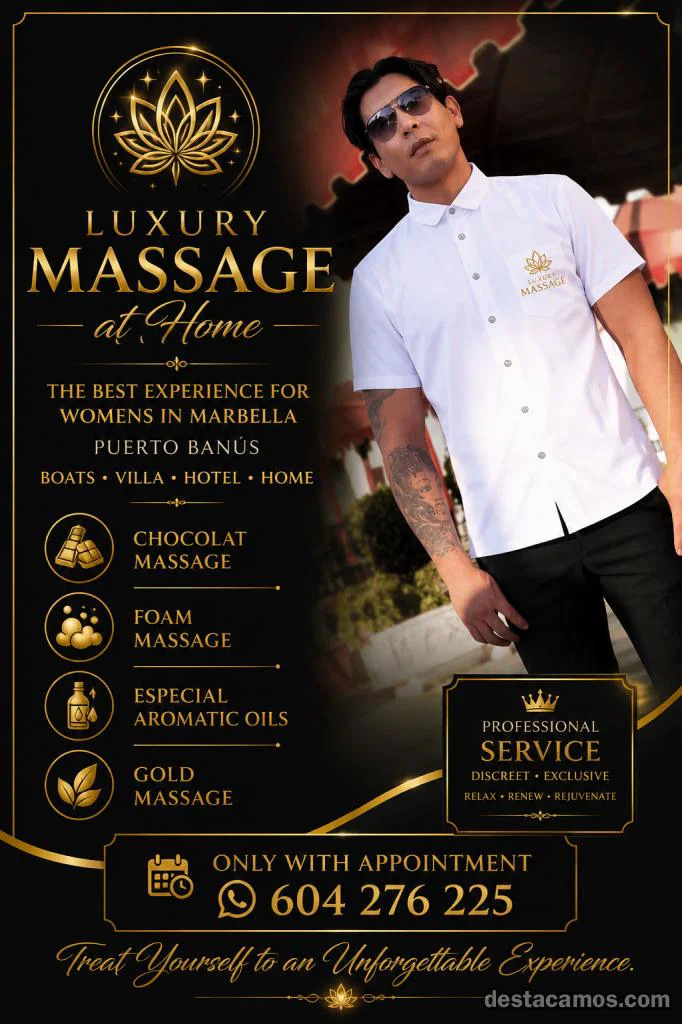 Luxury Massage at home Marbella professional profile photo