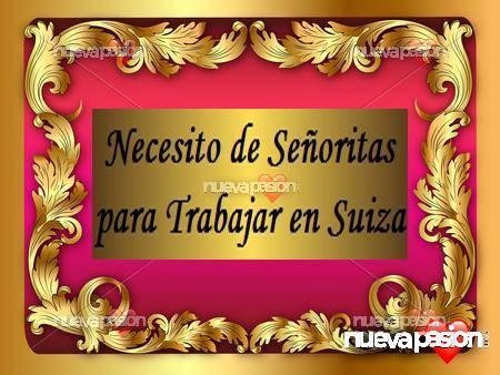 *Necesito Señoritas para trabajar en Suiza* profile photo
