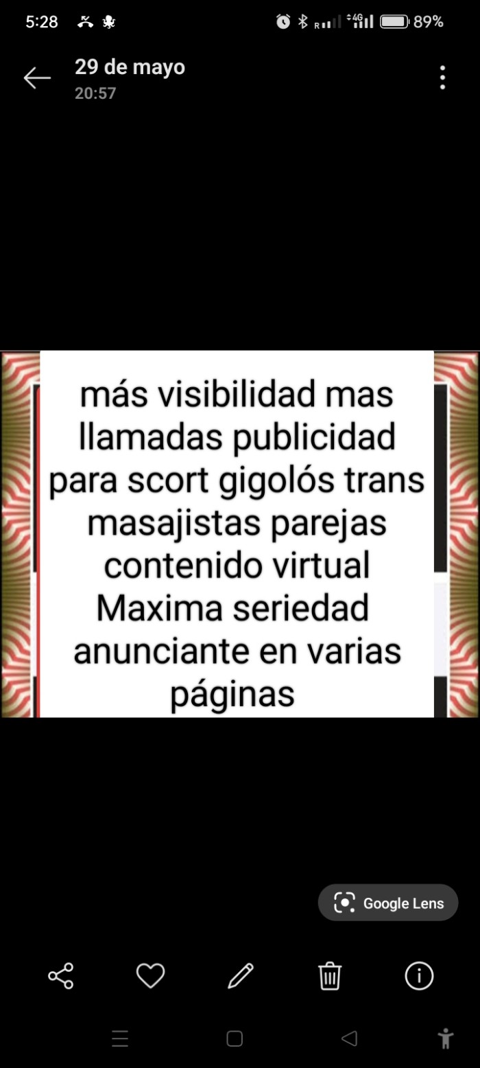 PUBLICIDAD PARA SCORTS TRANS CONTENIDO VIRTUAL profile photo