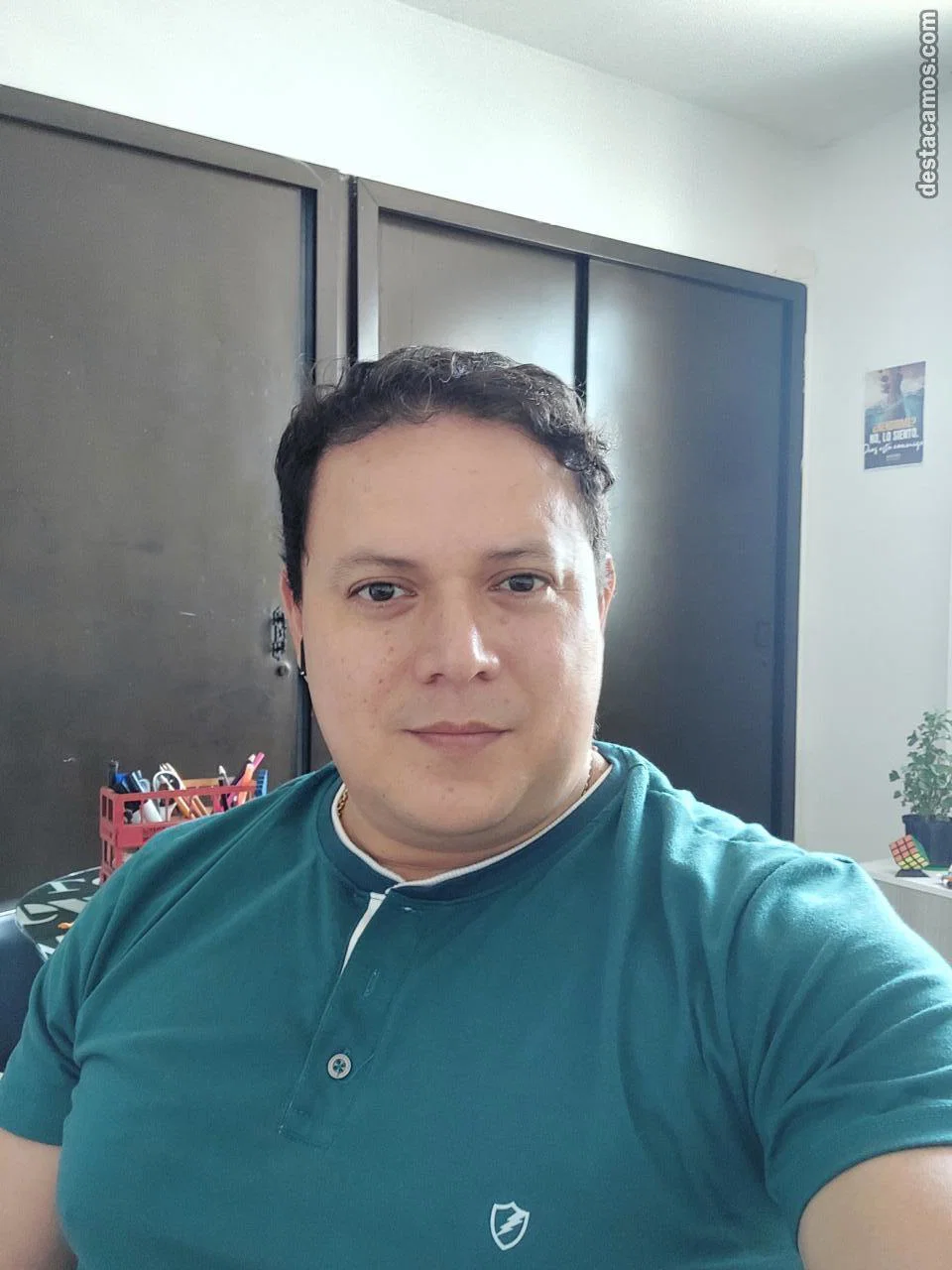 Serious and gentle straight man profile photo