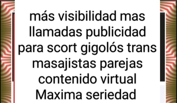 PUBLICIDAD PARA SCORTS TRANS MASAJISTAS CASA RELAX profile photo