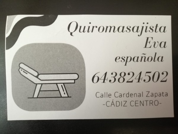 QUIROMASAJISTA CADIZ CENTRO profile photo